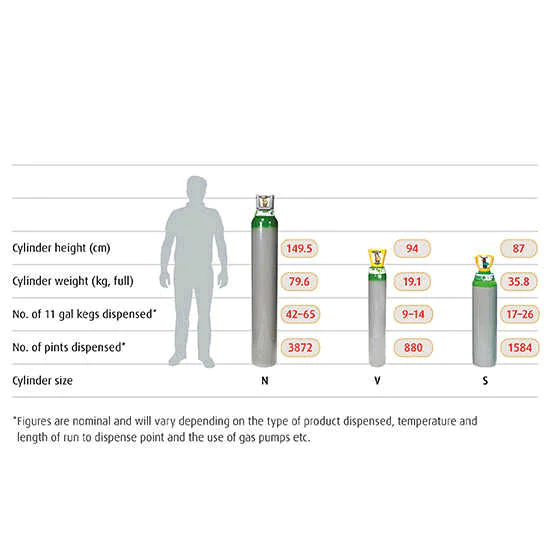 co2 gas cylinder price