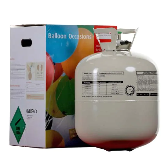 Disposable Helium Tank